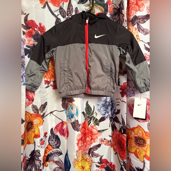 Nike Boy’s Fleece Lined Hooded Jacket NWT - Picture 1 of 10